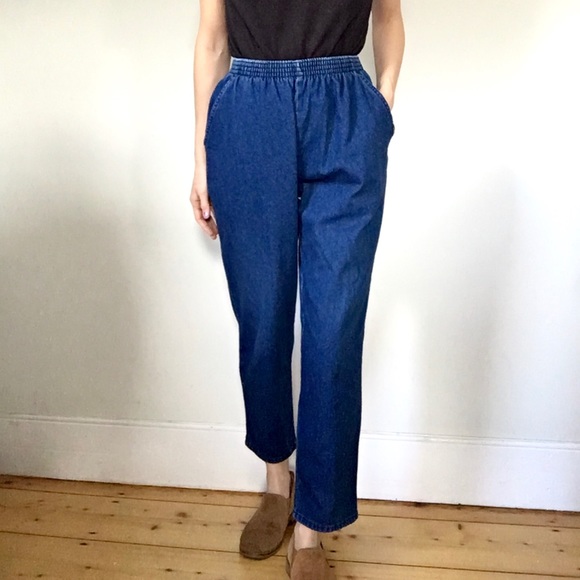 Vintage Chic denim trousers - Picture 5 of 16